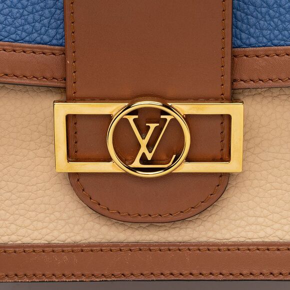 Louis Vuitton Taurillon Leather Dauphine MM Shoulder Bag - Picture 9 of 14